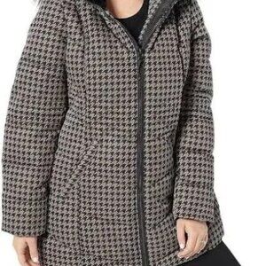Arctic Expedition Chevron Quilted Down Parka-Black-XXS